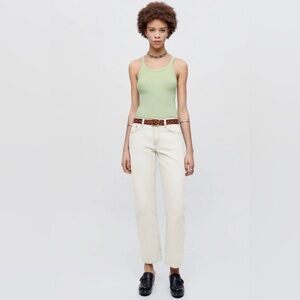 Re/done EASY STRAIGHT CROP